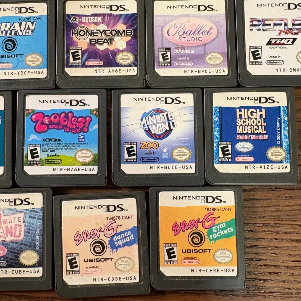 Nintendo DS Game Lot‎ 16 Games Bundle Mixed Genres Kids Family Good Condition - Picture 4 of 7